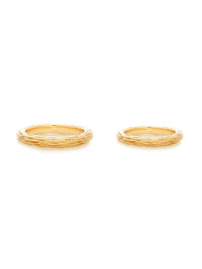 BYTOMSKI Branches Wedding Band in 18K Yellow Gold 