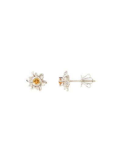 Bloom Diamond Earrings (0.36ct. tw.) in 18K White Gold 